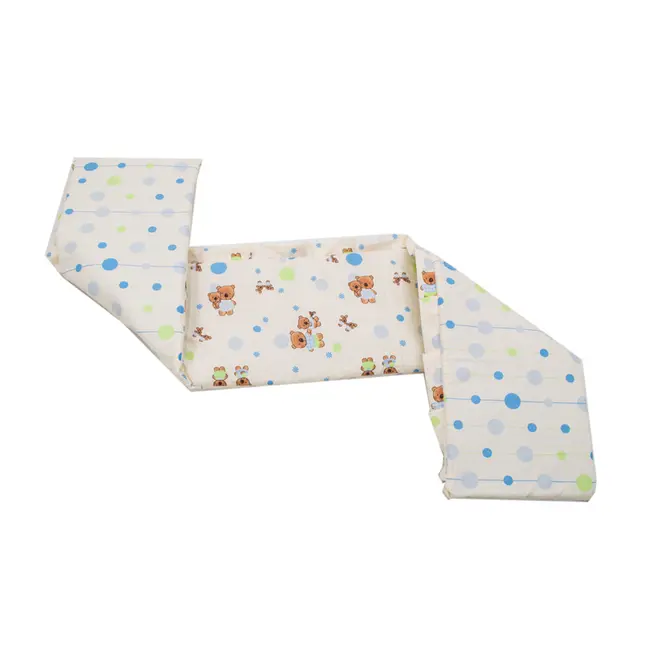 Aparatoare Laterala MyKids Baby Teddy Albastru 120x60 - MYK00008935