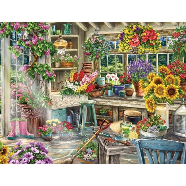 PUZZLE PARADISUL GRADINARULUI, 2000 PIESE - ARTRVSPA13996