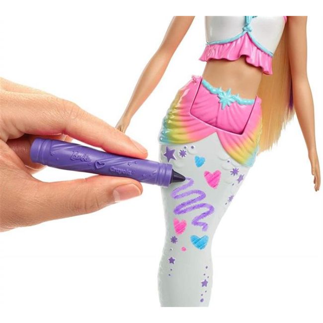 Papusa Barbie Dreamtopia Colour Magic Mermaid - VG70236
