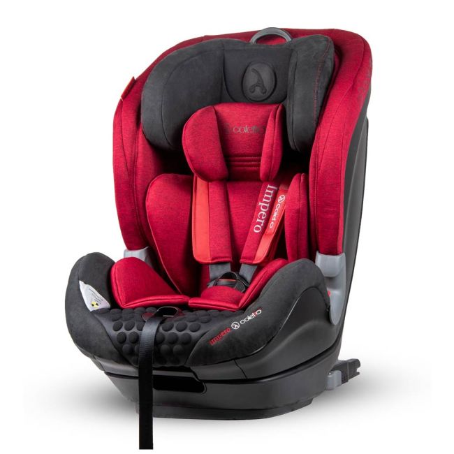 Scaun auto Impero cu Isofix si Top Tether 9-36 Kg red Coletto SUPimpero_ifix_red