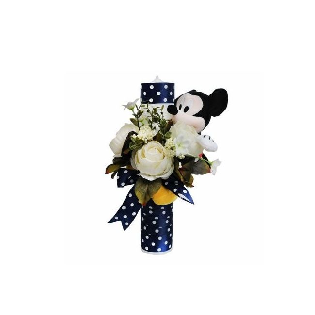 Lumanare botez Mickey Mouse - NKOLB000501