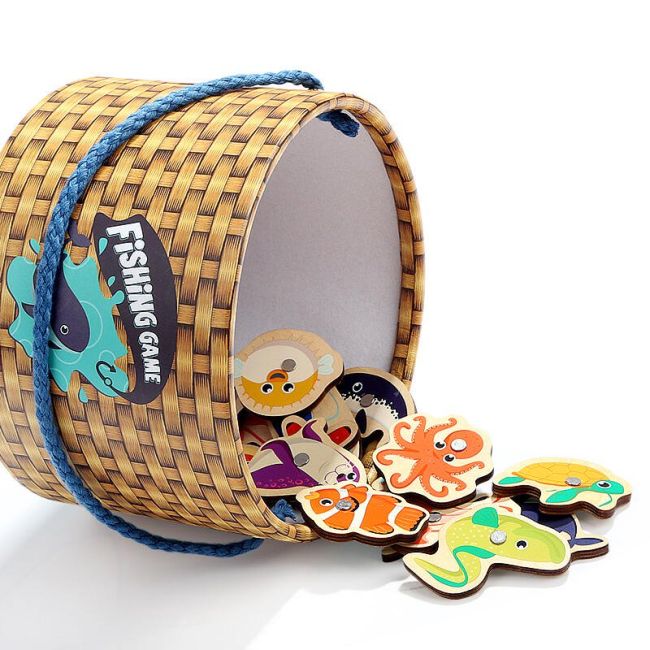 Joc magnetic de pescuit - 20 piese