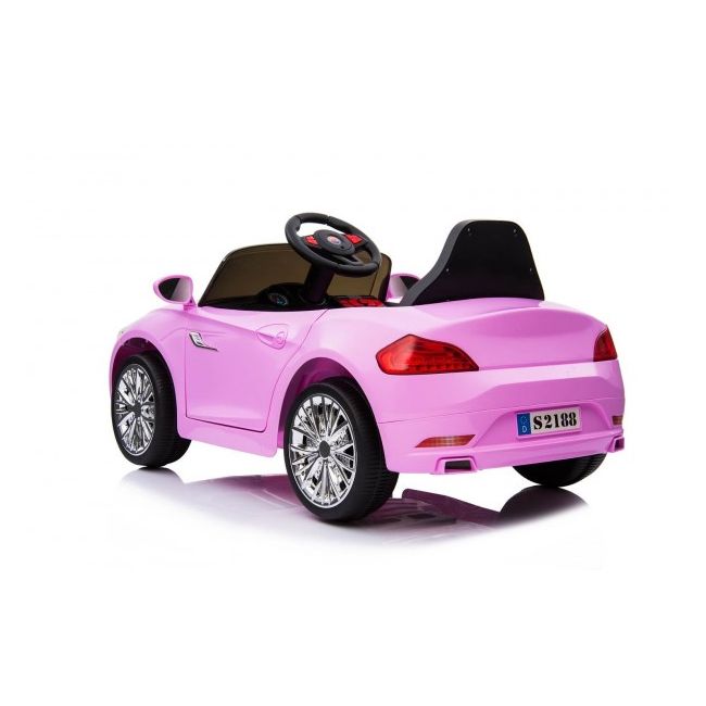 Masinuta electrica pentru copii Moderny Coupe roz 2x6V control parental din telecomanda - SOLTMXS2188ROZ
