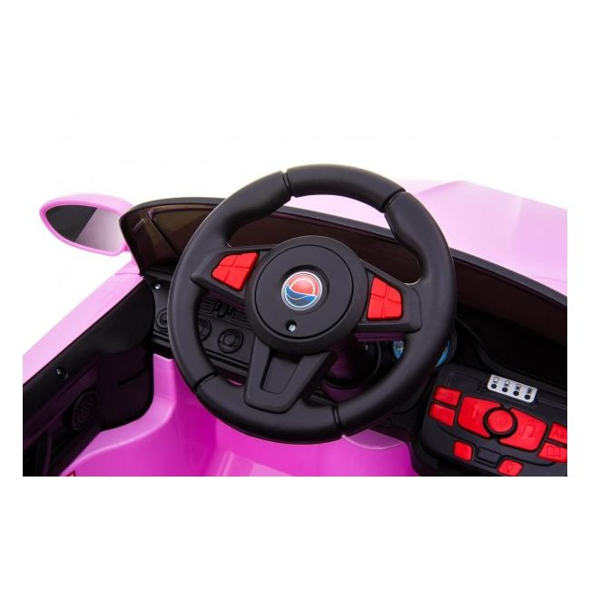 Masinuta electrica pentru copii Moderny Coupe roz 2x6V control parental din telecomanda - SOLTMXS2188ROZ