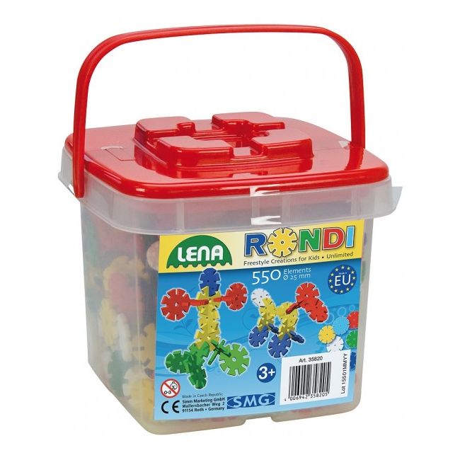 Set Rondi in galeata  550 piese mici Lena  - SOLLE35820