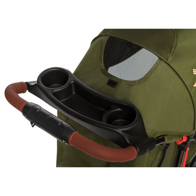 Lionelo - Carucior sport Emma Plus Forest Cu accesorii, Verde BYNLO-EMMA PLUS_FOREST_GREEN