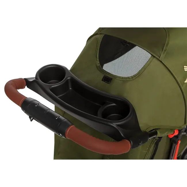 Lionelo - Carucior sport Emma Plus Forest Cu accesorii, Verde BYNLO-EMMA PLUS_FOREST_GREEN