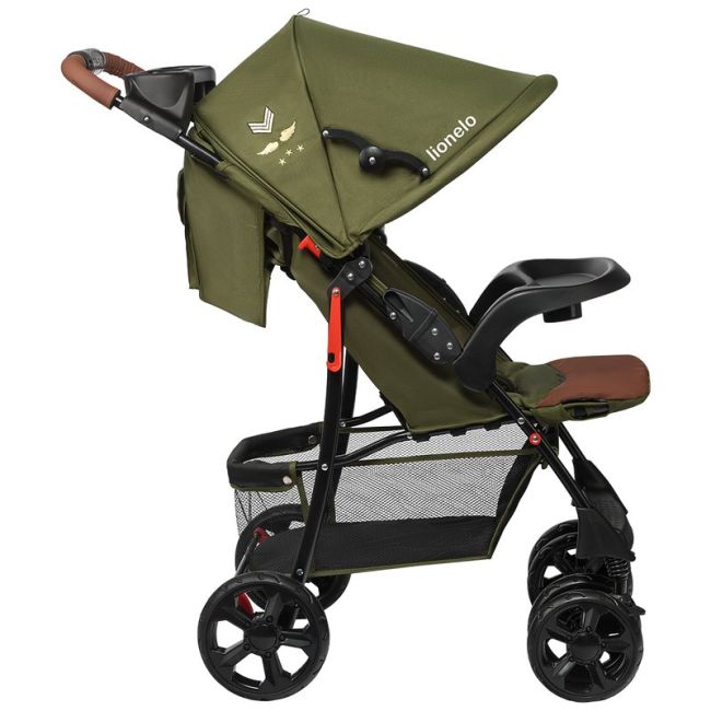 Lionelo - Carucior sport Emma Plus Forest Cu accesorii, Verde BYNLO-EMMA PLUS_FOREST_GREEN