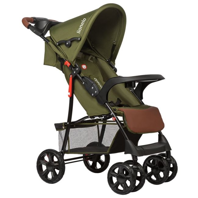 Lionelo - Carucior sport Emma Plus Forest Cu accesorii, Verde BYNLO-EMMA PLUS_FOREST_GREEN