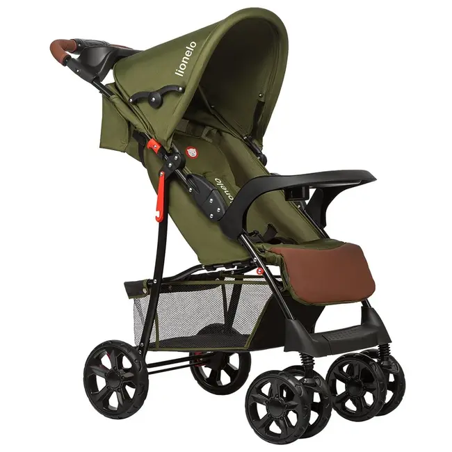 Lionelo - Carucior sport Emma Plus Forest Cu accesorii, Verde BYNLO-EMMA PLUS_FOREST_GREEN