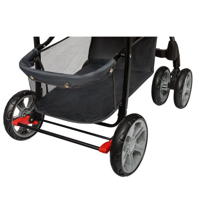 Lionelo - Carucior sport Emma Plus Scandi Cu accesorii, Roz BYNLO-EMMA PLUS_PINK_SCANDI