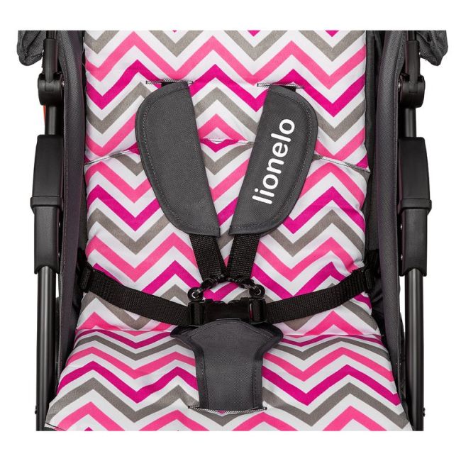 Lionelo - Carucior sport Emma Plus Scandi Cu accesorii, Roz BYNLO-EMMA PLUS_PINK_SCANDI