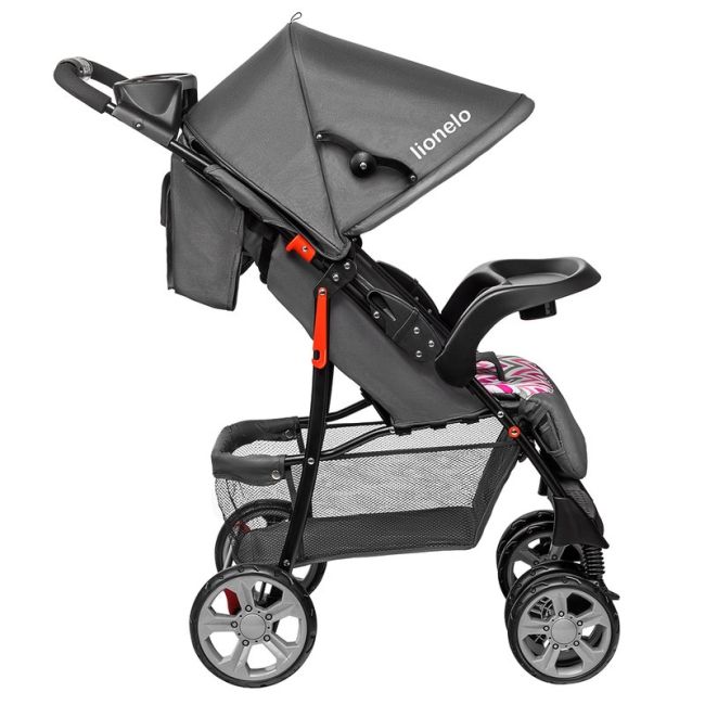 Lionelo - Carucior sport Emma Plus Scandi Cu accesorii, Roz BYNLO-EMMA PLUS_PINK_SCANDI