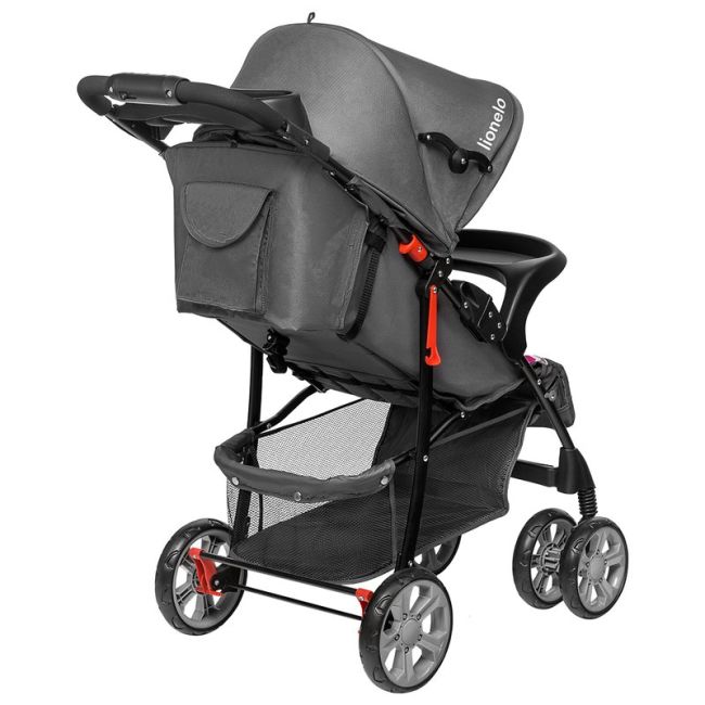Lionelo - Carucior sport Emma Plus Scandi Cu accesorii, Roz BYNLO-EMMA PLUS_PINK_SCANDI