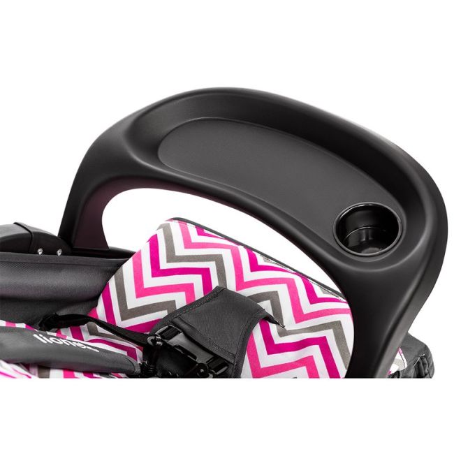 Lionelo - Carucior sport Emma Plus Scandi Cu accesorii, Roz BYNLO-EMMA PLUS_PINK_SCANDI