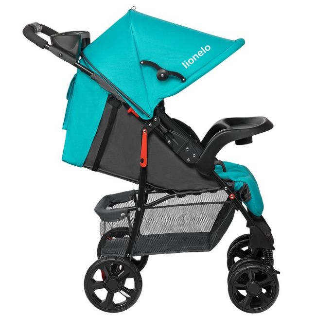Lionelo - Carucior sport Emma Plus Vivid Cu accesorii, Turcoaz BYNLO-EMMA PLUS_VIVID_TURQUOISE