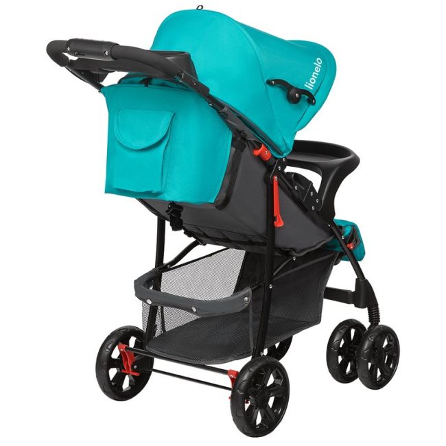 Lionelo - Carucior sport Emma Plus Vivid Cu accesorii, Turcoaz BYNLO-EMMA PLUS_VIVID_TURQUOISE