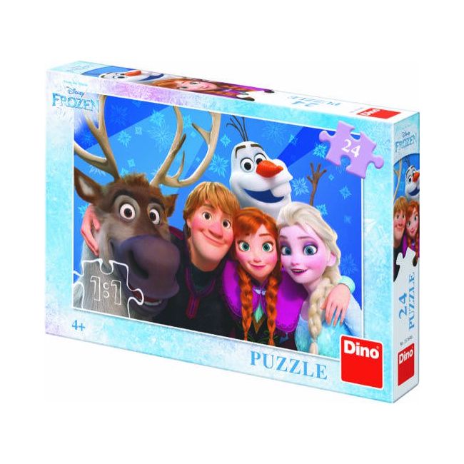 Puzzle - frozen selfie (24 piese)