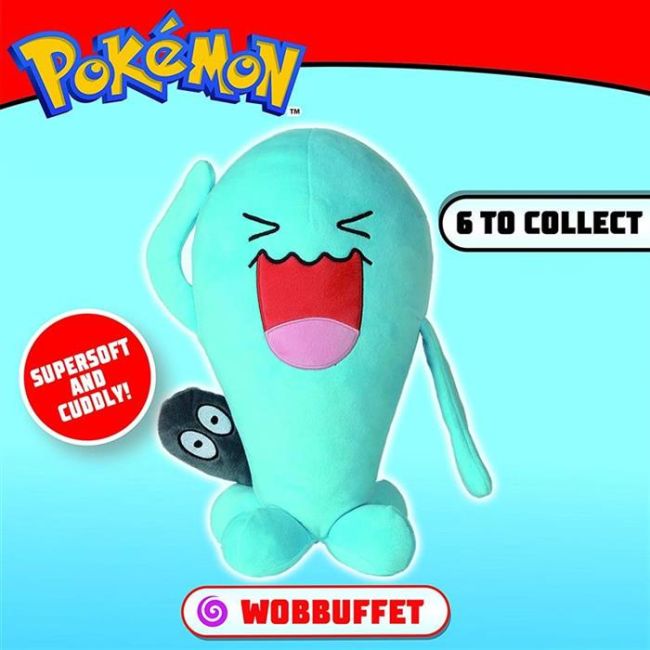 Jucarie De Plus Pokemon 12 Inch Wobbuffet - VG72048