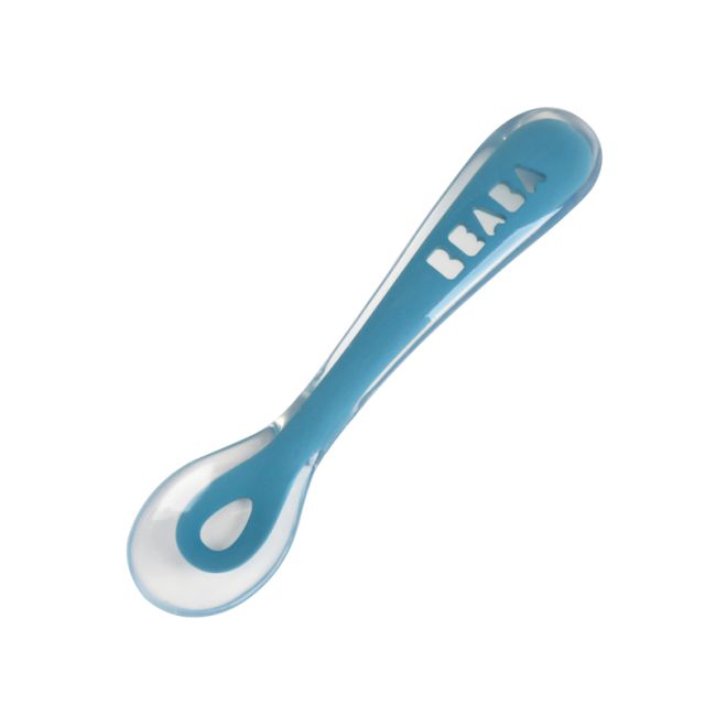 Set de masa silicon Beaba 2 piese Bleu ERFB913455