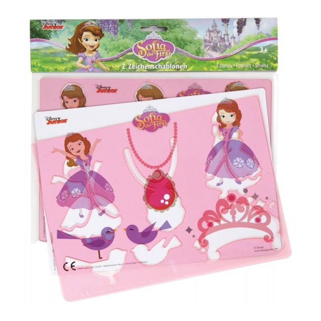 Set sabloane desen Printesa Sofia Lena pentru copii - SOLLE65791
