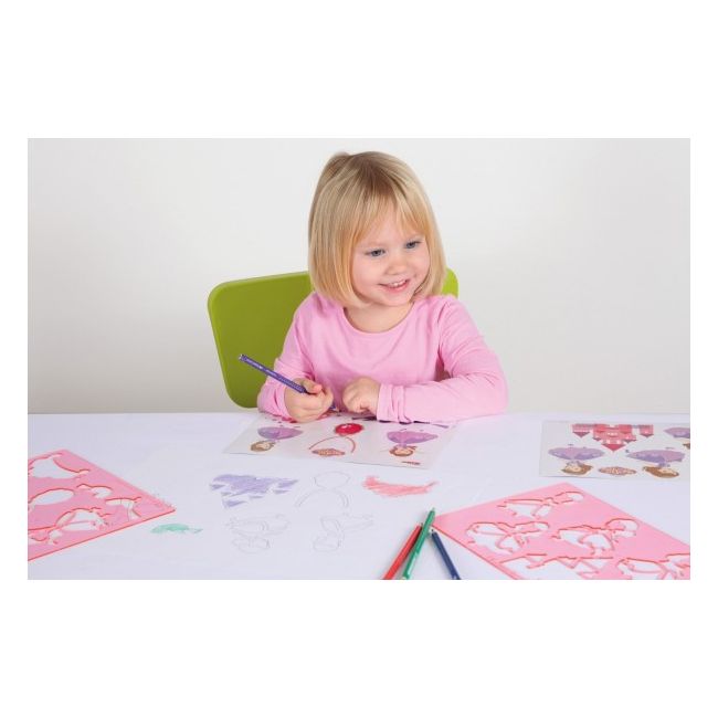 Set sabloane desen Printesa Sofia Lena pentru copii - SOLLE65791