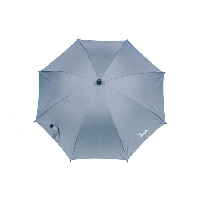 Umbrela pentru carucior copii Bo Jungle gri cu factor protectie UV si prindere universala  - SOLBJB300710