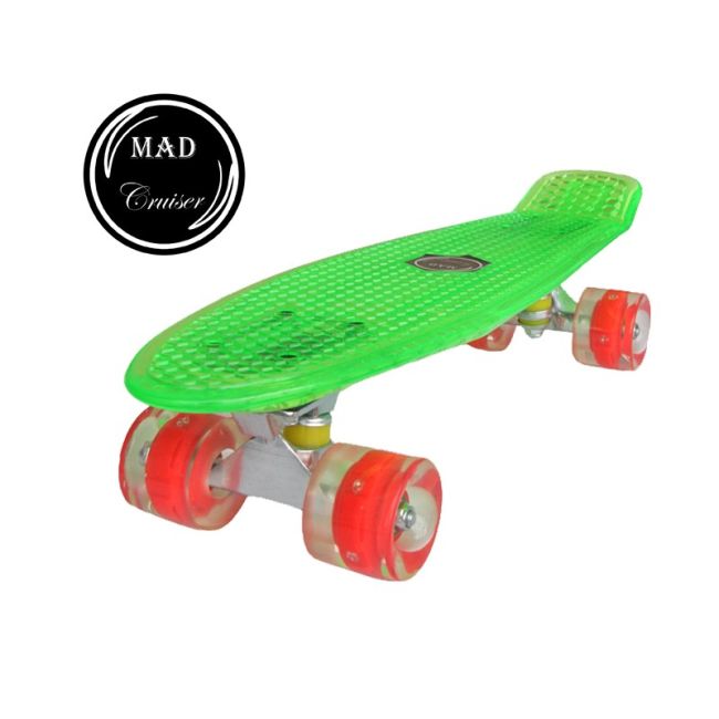 Penny board Mad Cruiser Full Led-verde - SM2073-2