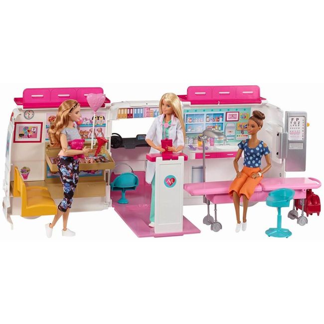 BARBIE SET CLINICA MOBILA VIVMTFRM19