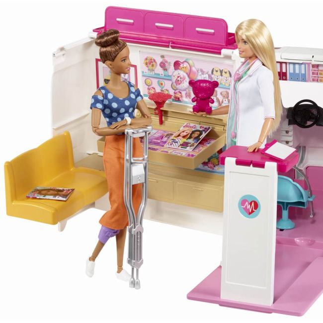 BARBIE SET CLINICA MOBILA VIVMTFRM19