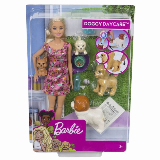 PAPUSA BARBIE SET CU CATELUSI VIVMTFXH08