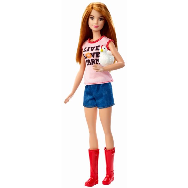 BARBIE CARIERE SET MOBILIER CU PAPUSA LA FERMA VIVMTDHB63_FXP15