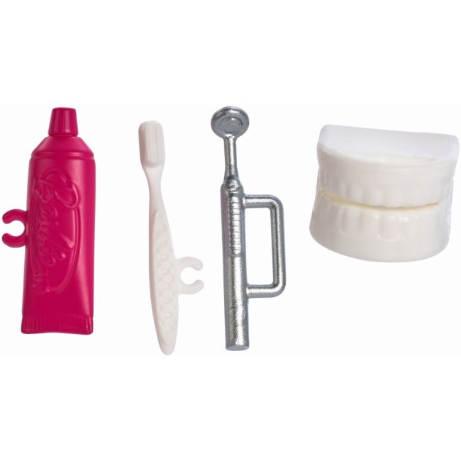 BARBIE CARIERE SET MOBILIER CU PAPUSA LA STOMATOLOG VIVMTDHB63_FXP16