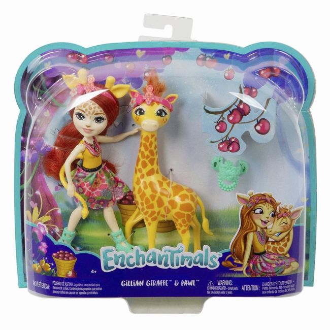 ENCHANTIMALS SET PAPUSA CU ANIMALUT GIRAFA GILLIAN VIVMTFKY72_FKY74