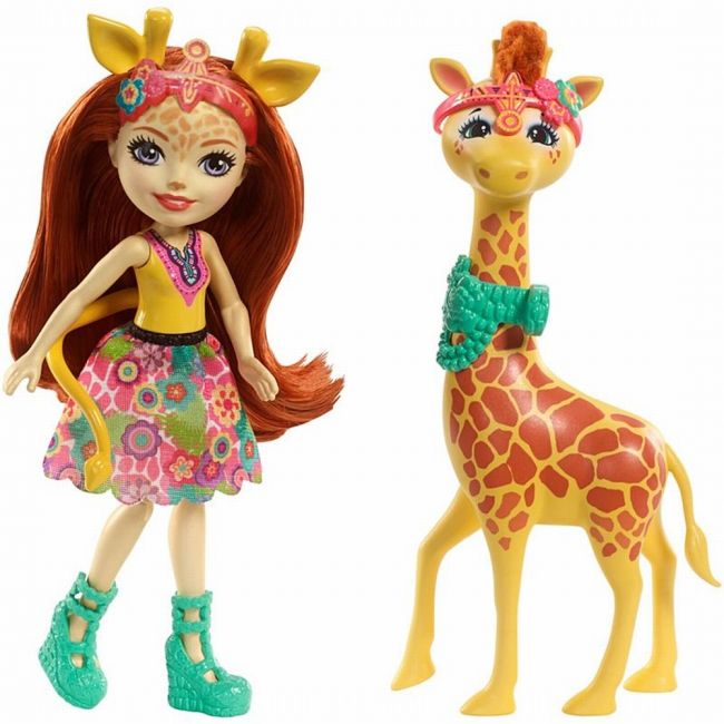 ENCHANTIMALS SET PAPUSA CU ANIMALUT GIRAFA GILLIAN VIVMTFKY72_FKY74