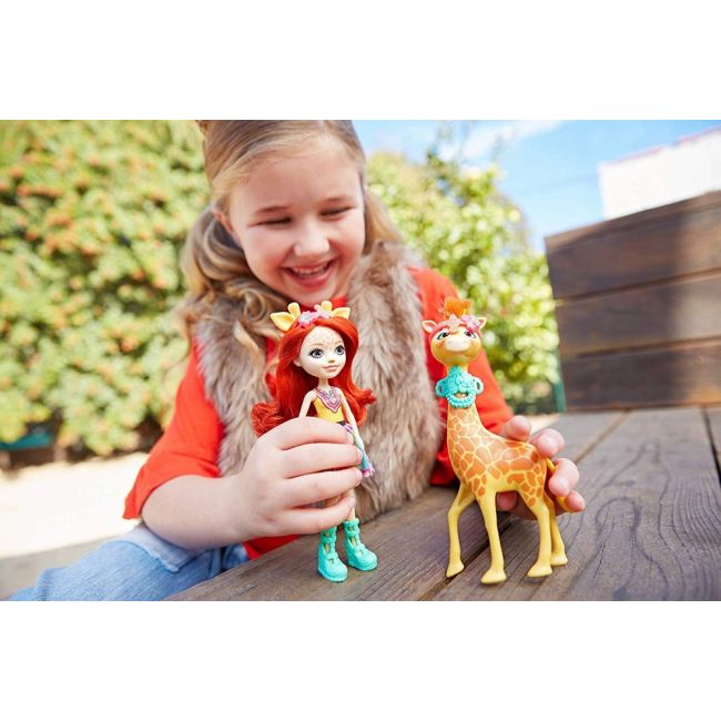 ENCHANTIMALS SET PAPUSA CU ANIMALUT GIRAFA GILLIAN VIVMTFKY72_FKY74