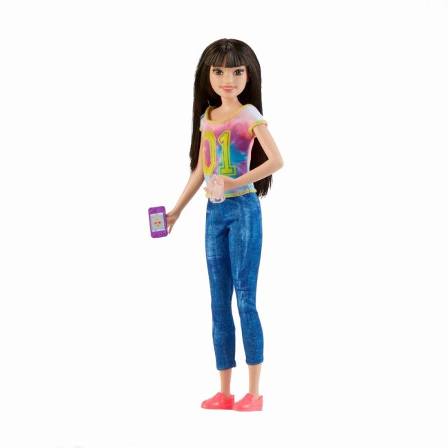 PAPUSA BARBIE GAMA FAMILY BONA IN BLUEJEANS VIVMTFHY89_FHY93