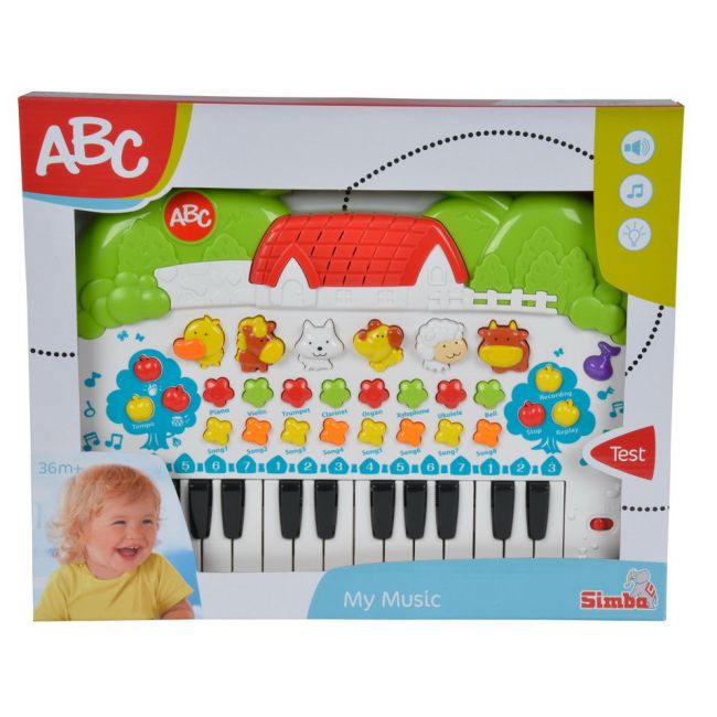 ABC ORGA MUZICALA BEBE CU ANIMALE VIV104018188