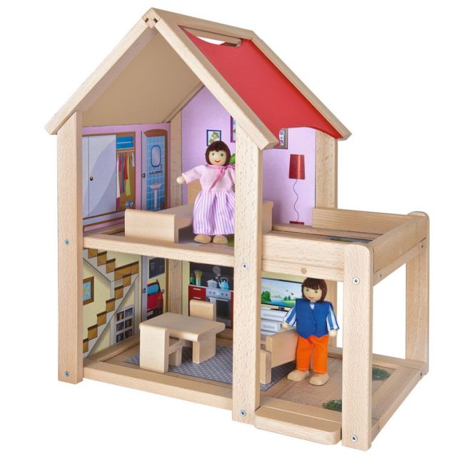 CASA SI PAPUSI DIN LEMN VIV100002501