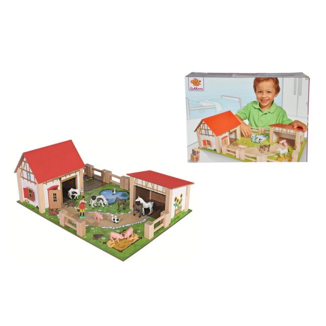 FERMA DIN LEMN CU 25 DE ACCESORII VIV100004308