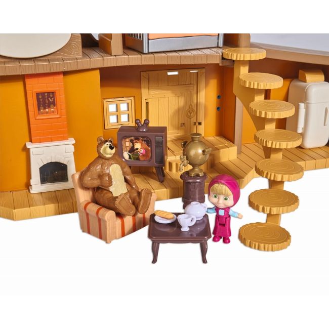 MASHA CASUTA URSULUI CU 2 ETAJE, FIGURINE SI FUNCTIUNI VIV109301032