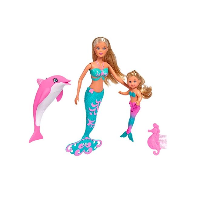 PAPUSI STEFFI SI EVI SIRENE CU DELFIN VIV105733336