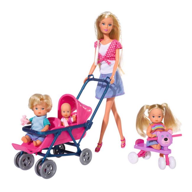 SET PAPUSA STEFFI CU 3 BEBELUSI SI ACCESORII VIV105736350