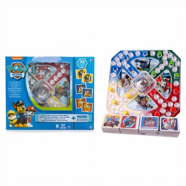 JOCUL CU ZARURI SI MEMORY GAME PATRULA CATELUSILOR VIV6036439