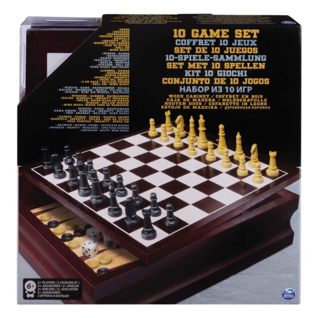 SET 10 JOCURI IN CUTIE DE LEMN VIV6033153