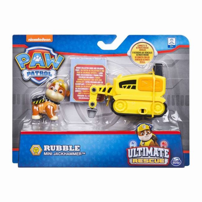 PATRULA CATELUSILOR VEHICULE CU FIGURINE ULTIMATE RESCUE RUBBLE VIV6044194_20101481
