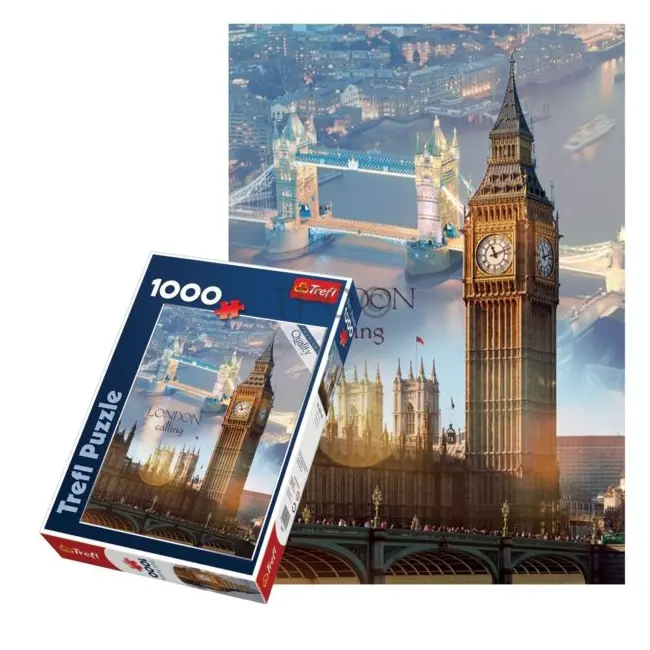 PUZZLE TREFL 1000 ZORI DE ZI LA LONDRA VIV10395