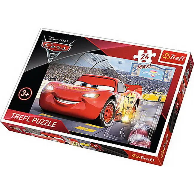 PUZZLE TREFL 24 MAXI CAMPIONUL MCQUEEN CARS3 VIV14250