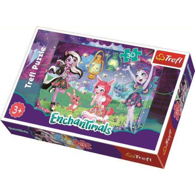 PUZZLE TREFL 30 MAGIA ENCHANTIMALS VIV18236