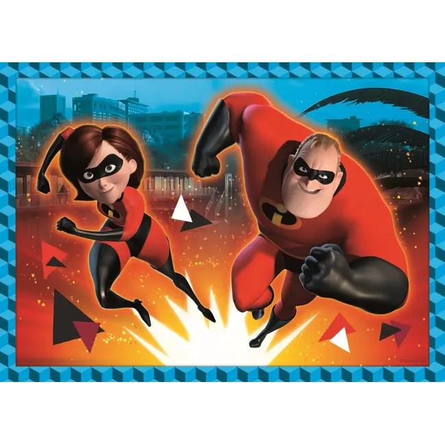 PUZZLE TREFL 4IN1 FAMILIA INCREDIBILA VIV34306